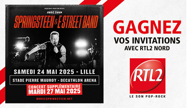 Places pour le concert de Bruce Sprinsteen au stade pierre mauroy