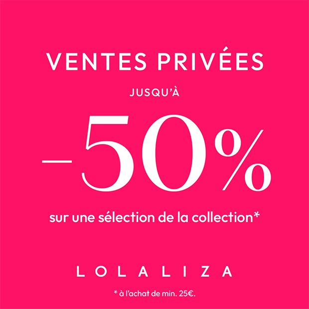 Ventes Privées chez Lolaliza : jusqu'à -50%*