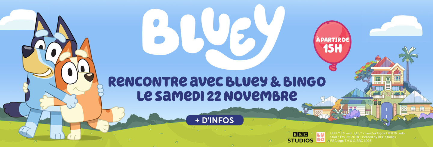 mascotte bluey
