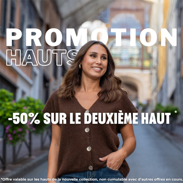 -50% sur le 2ème haut acheté - Carnaby