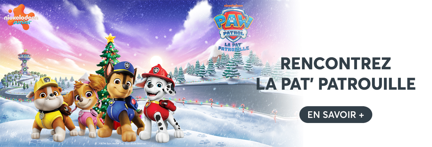 pat patrouille mascotte bordeaux lac aushopping