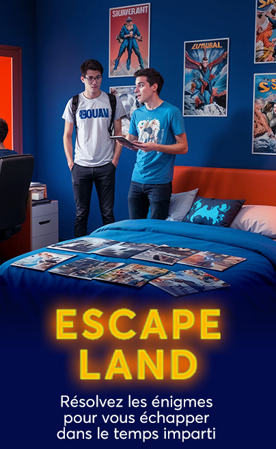 Escape land Aushopping Val de Sambre