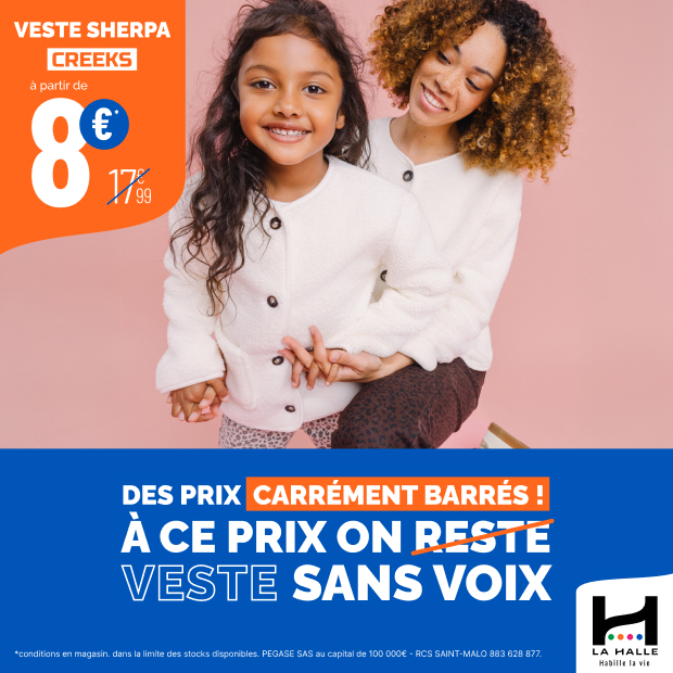 Prix carrément barrés : on en reste...veste sans voix !