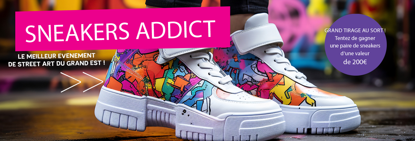 sneakers addict cusomisation de baskets pole europe
