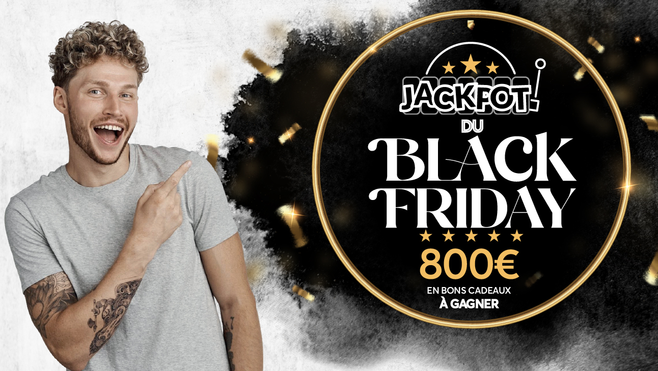 Black Friday - bons d'achat - chance