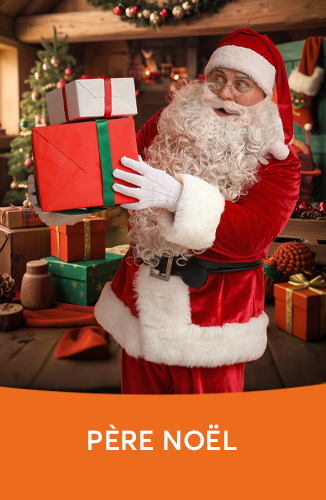Photo père Noël Aushopping Faches