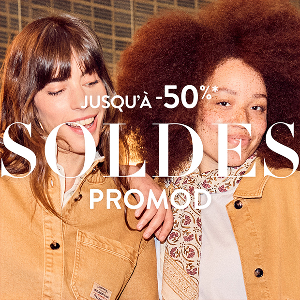 Promod : soldes d'été jusqu'à -50%*