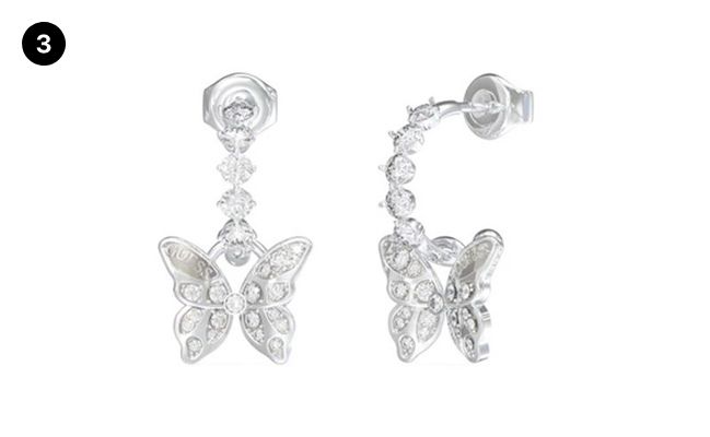 Idées cadeaux Saint-Valentin Edora, boucles d'oreilles