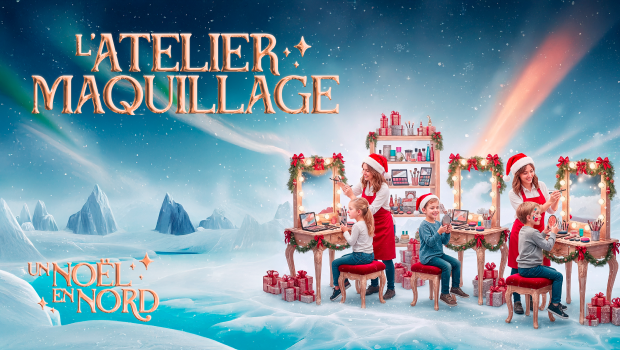 Venez profiter de notre atelier maquillage de Noël !