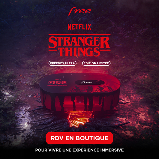 Free x Netflix Stranger Things