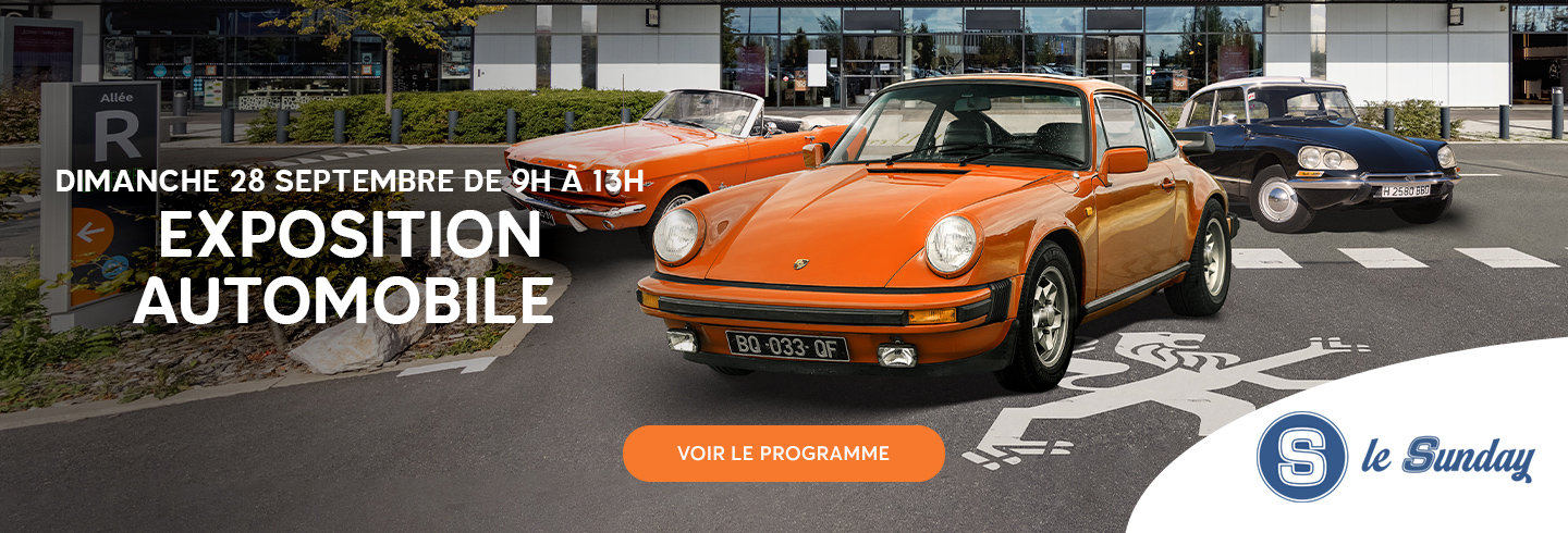 le sunday exposition automobile aushopping promenade de flandre septembre 2025