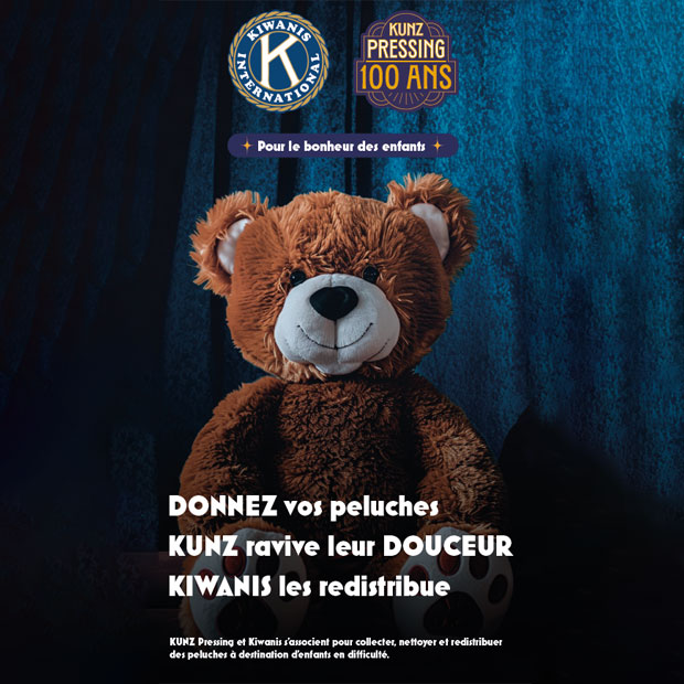 Kunz Pressing : donnez une seconde vie à vos peluches en octobre !