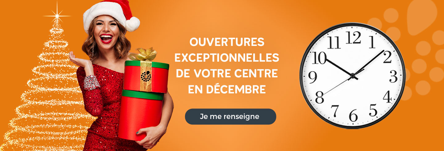 Ouvertures exceptionnelles de décembre dans votre centre commercial