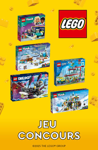 jeu concours lego a gagner lego city lego friends lego dreamzzz aushopping V2