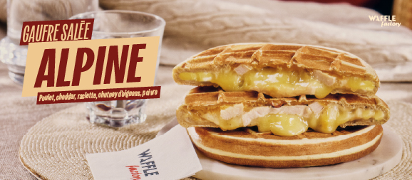 Nouvelle carte d'hiver disponible chez Waffle Factory au Kirchberg Shopping Center