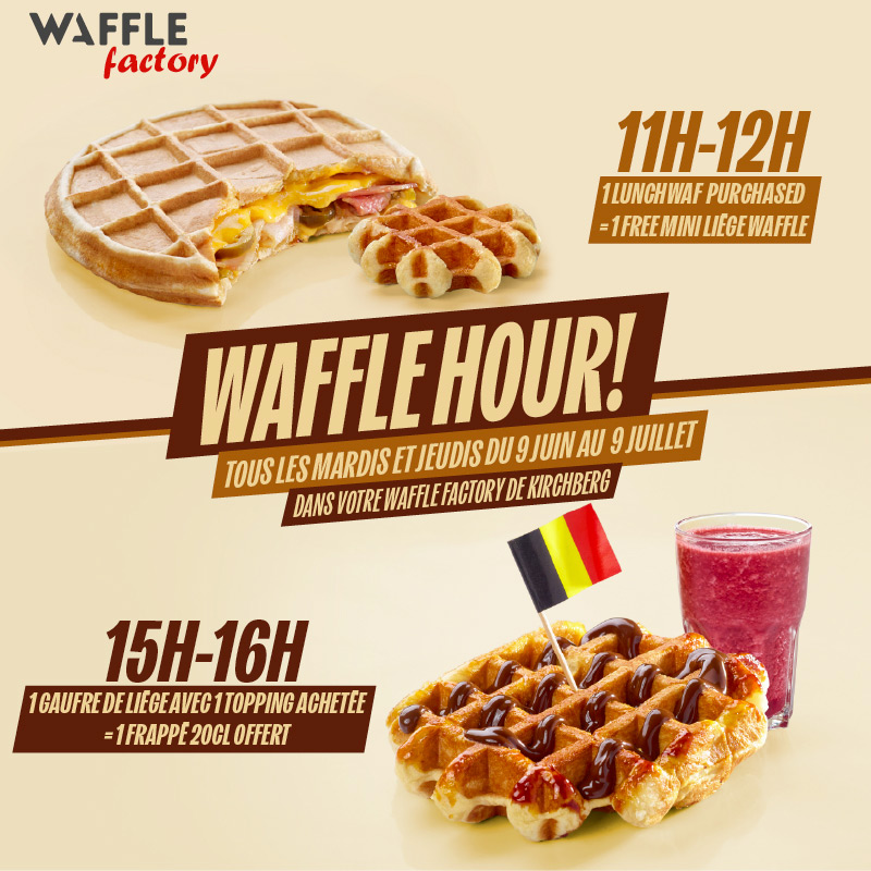 Waffle Factory Lunchwaf gaufre de Liège