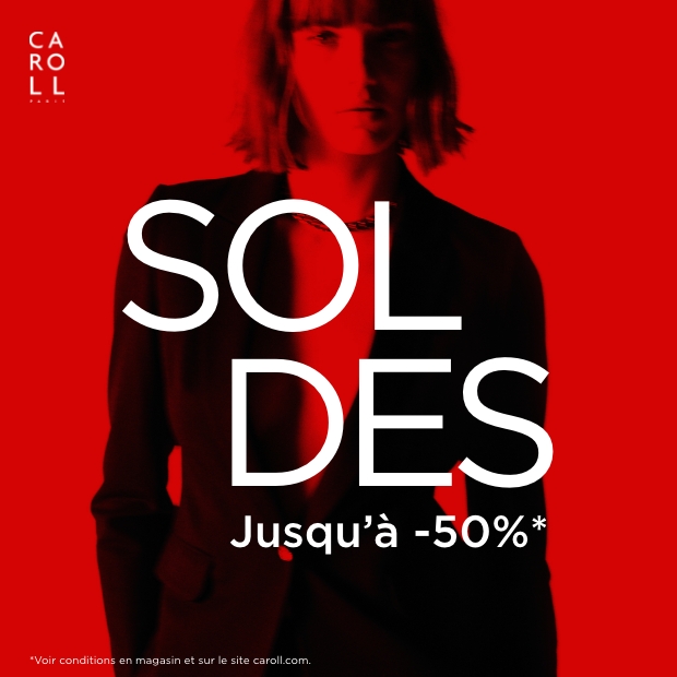 Soldes d'été chez CAROLL !