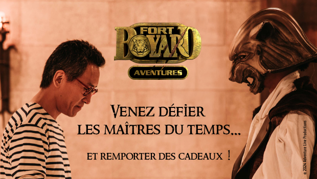 Fort boyard, les mettres du temps aushopping bretigny