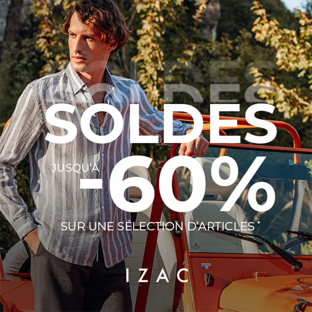 Izac soldes d'été