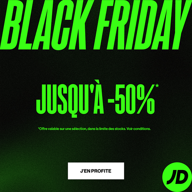 Offre Black Friday JD Sport