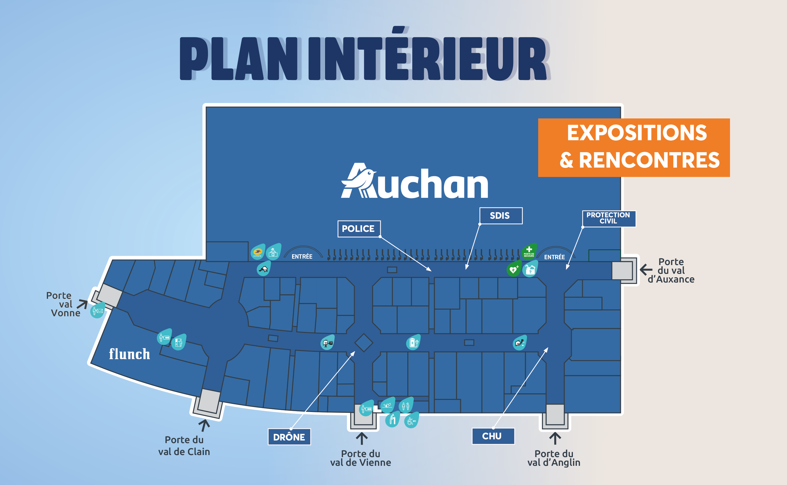 Plan intérieur journée défense et sécurité