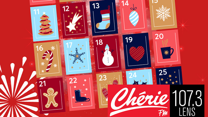 Calendrier de l'avent Cherie Fm Aushopping Noyelles