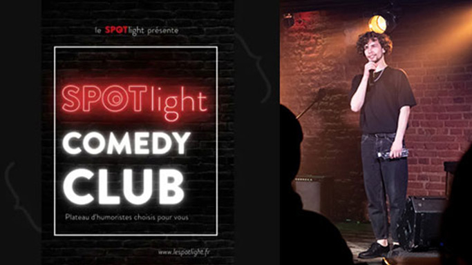 Spectacle Spotlight Comedy club Festival de l'humour Aushopping Faches