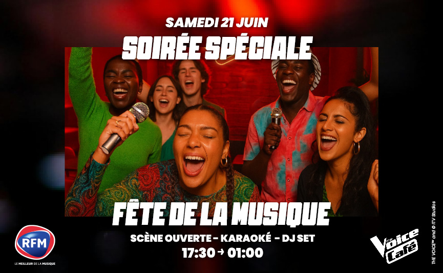 soirée spéciale pour la fête de la musique chez The voice café dans le centre V2