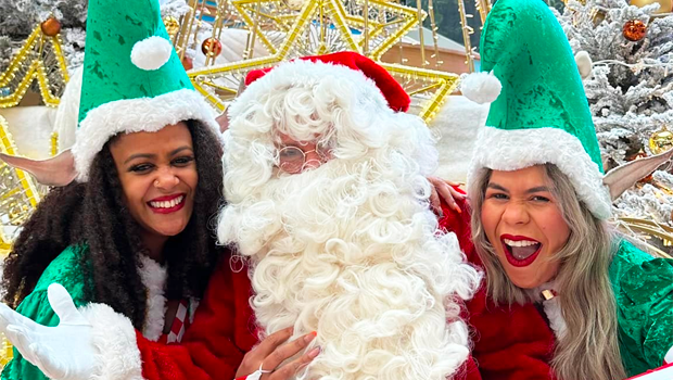 Rencontre avec le Père Noël du 22 au 24 décembre au Kirchberg Shopping Center