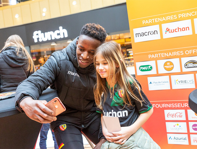 Rencontre avec les joueurs du RC Lens