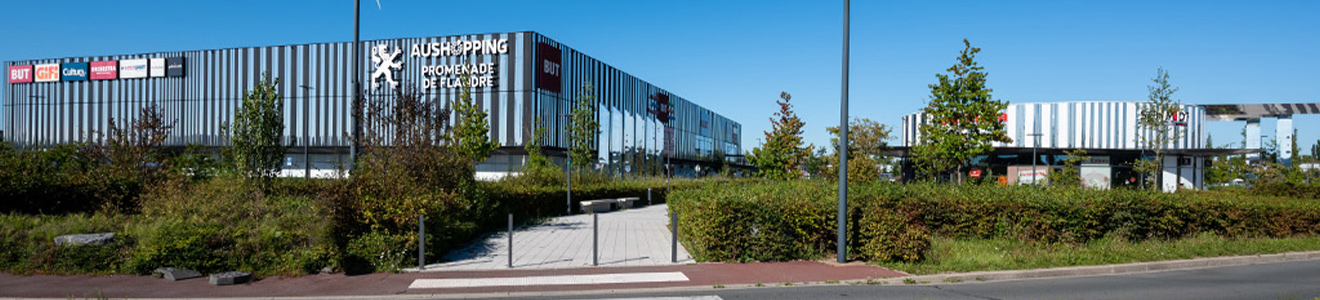 centre commercial Aushopping Promenade de Flandre