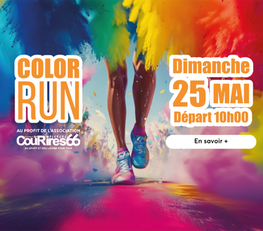 AUSHOPPING COLOR RUN AUCHAN PERPIGNAN