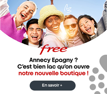 ouverture boutique free epagny