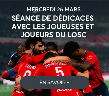 dédicace joueurs et joueuses du losc centre aushopping v2 mercredi 26 mars