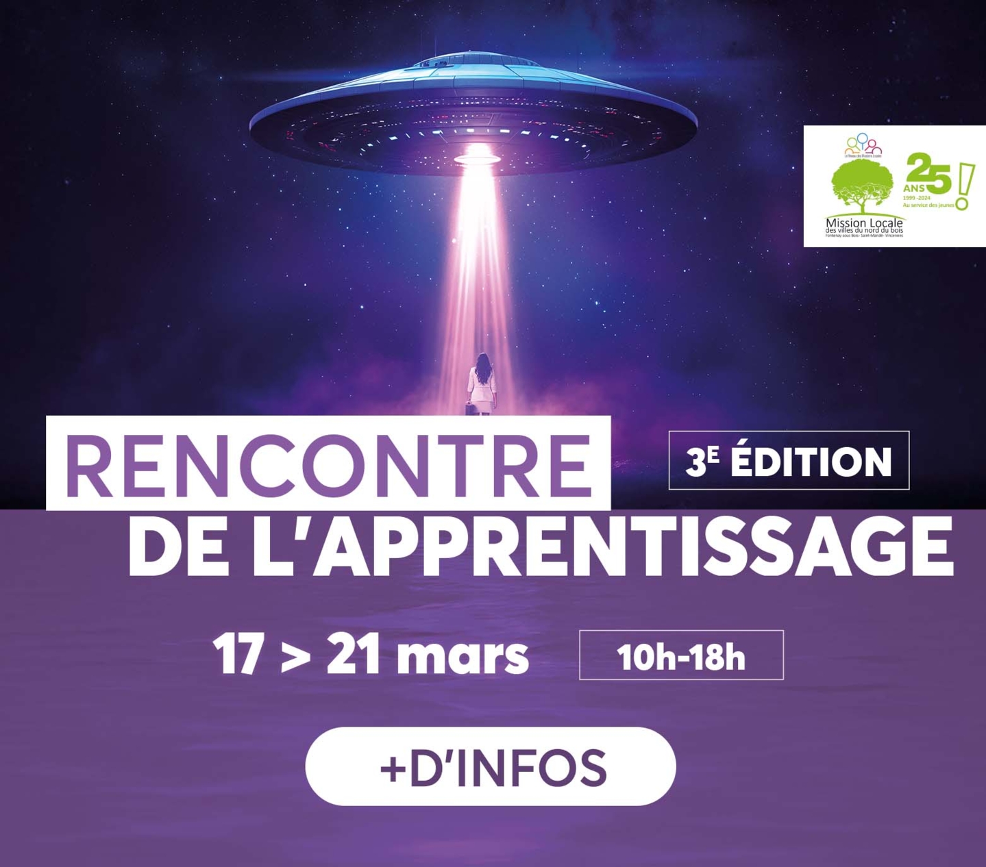 Venez à la rencontre de l'apprentissage du 17 au 21 mars au centre commercial Aushopping Val de Fontenay, de 10h à 18H