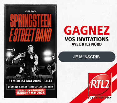 concert bruce springsteen stade pierre mauroy place à gagner avec RTL2 et aushopping V2