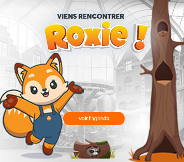 Roxie la Mascotte Aushopping Faches