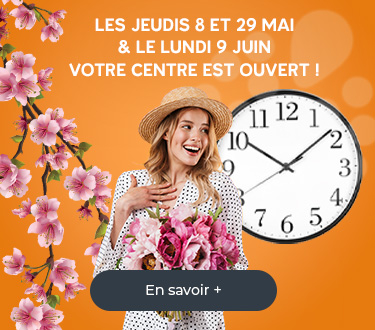Les jeudis 8 et 29 mai ainsi que le lundi 9 juin, votre centre commercial aushopping Maurepas Pariwest est ouvert !