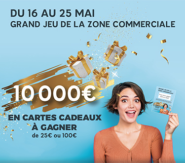 jeu de la zone animation galerie marchande Aushopping