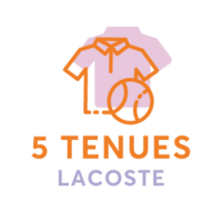 5 tenues au choix LACOSTE à gagner avec AUSHOPPING V2