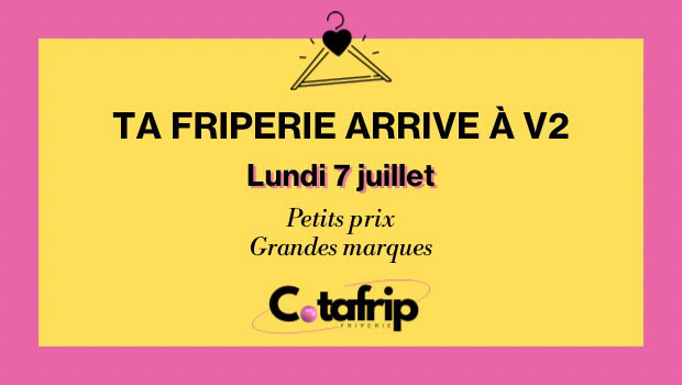nouvelle boutique dans le centre commercial V2