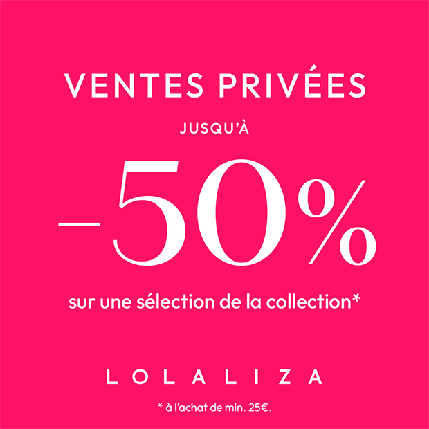 Ventes Privées chez Lolaliza : jusqu'à -50%*