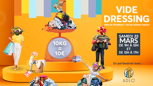Vide dressing Aushopping Avignon Nord