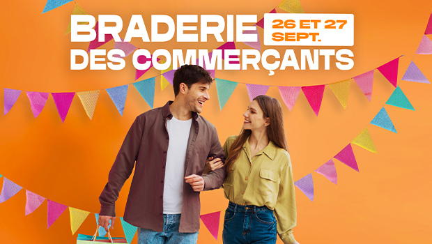 Braderie des commerçants - 26 et 27 septembre 2025