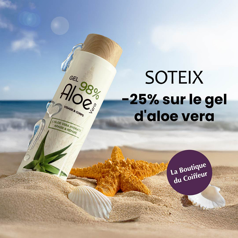 -25% sur le gel d'aloe vera de la marque SOTEIX