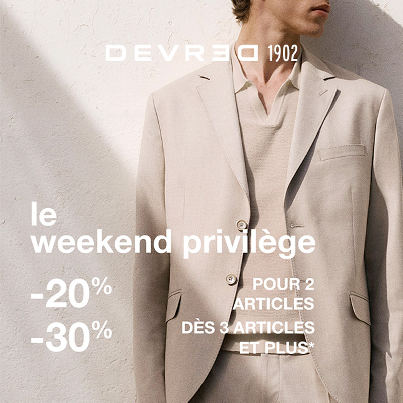 Devred week-end privilège mai 2025