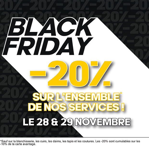 Alizés Pressing | Black friday