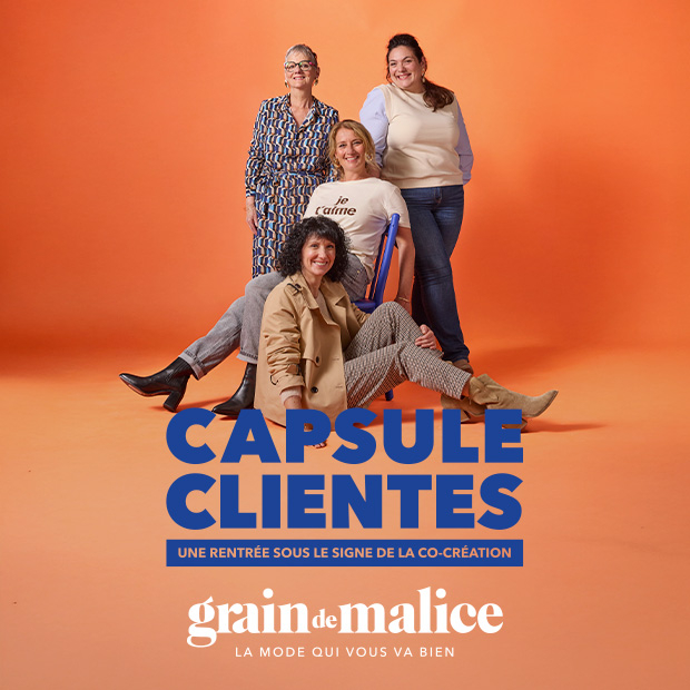 Capsule clientes chez Grain de Malice : une rentrée sous le signe de la co-création