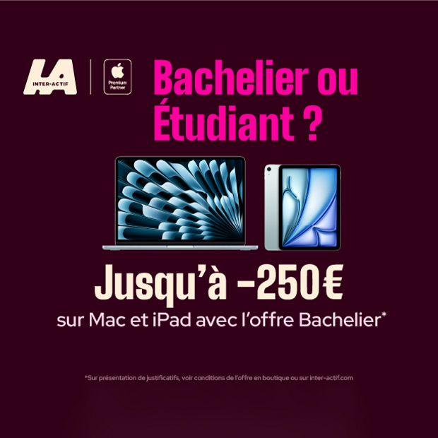 Offre bachelier chez Interactif !