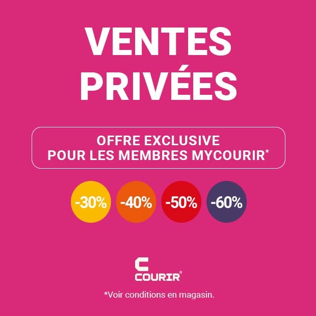 Courir ventes privées d'été